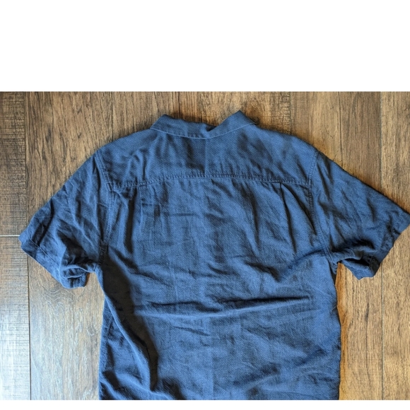 Tommy Bahama Mens Silk & Cotton Blend Sz Medium Button-Down Original Fit Shirt - Picture 11 of 14